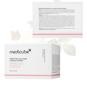 کرم کپسولی کلاژن پی دی ار ان مدیکیوب (کاسه ای)